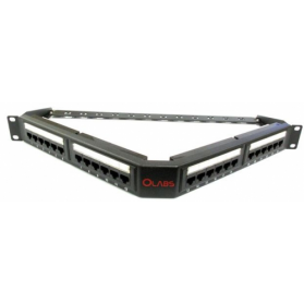 Cat-5E，Cat-6 或Cat-6A 配线架